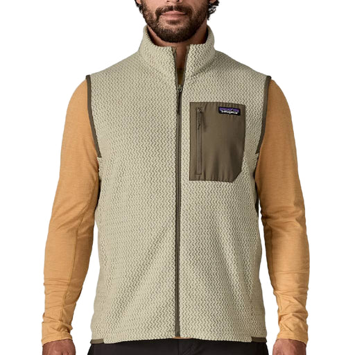 Patagonia Men's R1 Air Fleece Vest - Pelican MEN - Clothing - Outerwear - Vests Patagonia