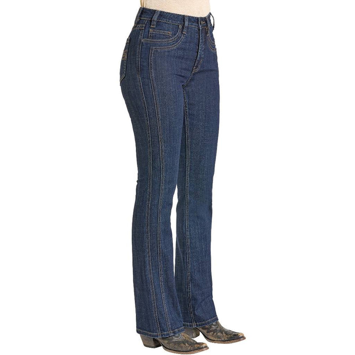 Rock & Roll Denim Women's Front Detail Boot Cut Jean WOMEN - Clothing - Jeans Panhandle