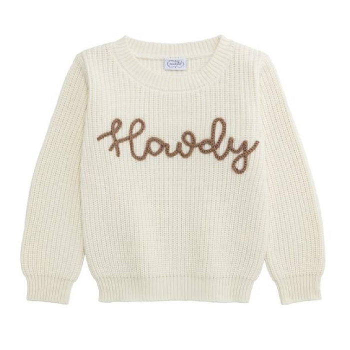 Mud Pie Toddler Girl's Howdy Sweater KIDS - Baby - Baby Girl Clothing Mud Pie