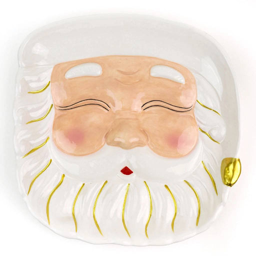 White Santa Platter HOME & GIFTS - Home Decor - Seasonal Decor 8 Oak Lane