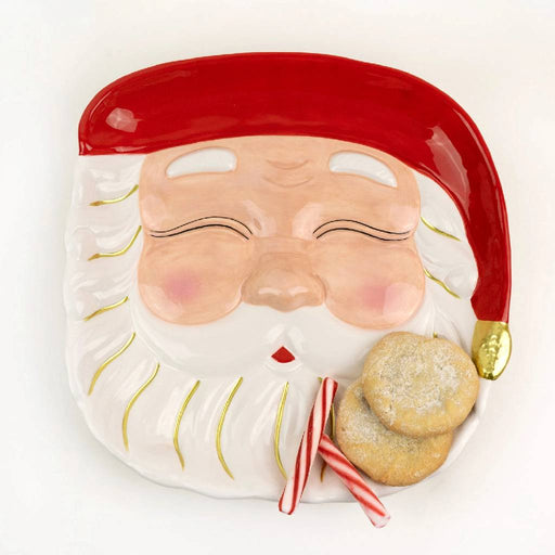 Red Santa Platter HOME & GIFTS - Home Decor - Seasonal Decor 8 Oak Lane