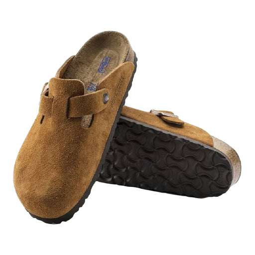 Birkenstock Boston Soft Footbed - Suede Leather Mink MEN - Footwear - Casual Shoes Birkenstock