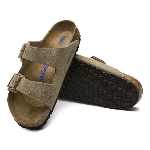 Birkenstock Arizona - Taupe Suede WOMEN - Footwear - Casuals Birkenstock