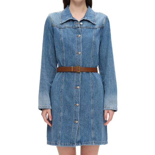 Bayeas Mid Rise Mini Denim Dress WOMEN - Clothing - Dresses Bayeas
