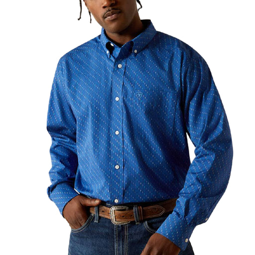 Ariat Men's Chase Wrinkle Free Diamond Print Button Down Shirt MEN - Clothing - Shirts - Long Sleeve Ariat Clothing