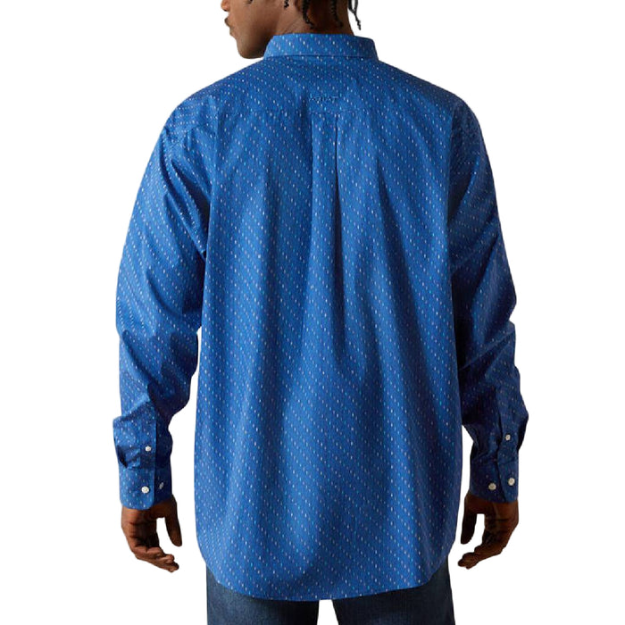 Ariat Men's Chase Wrinkle Free Diamond Print Button Down Shirt MEN - Clothing - Shirts - Long Sleeve Ariat Clothing