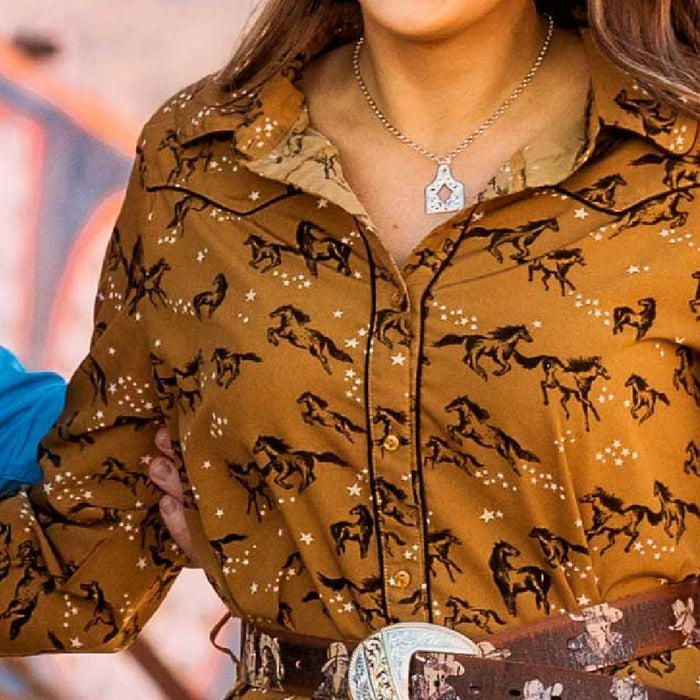 Montana Silversmiths Out West Scroll Tag Necklace WOMEN - Accessories - Jewelry - Necklaces Montana Silversmiths