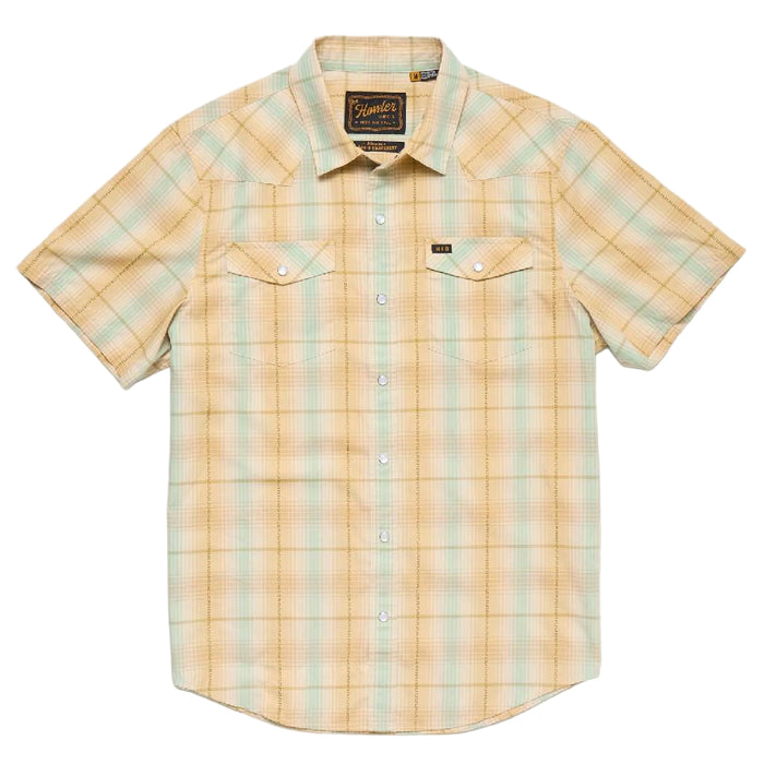 Howler Bros H Bar H Plaid Pearl Snap Shirt MEN - Clothing - Shirts - Short Sleeve Howler Bros