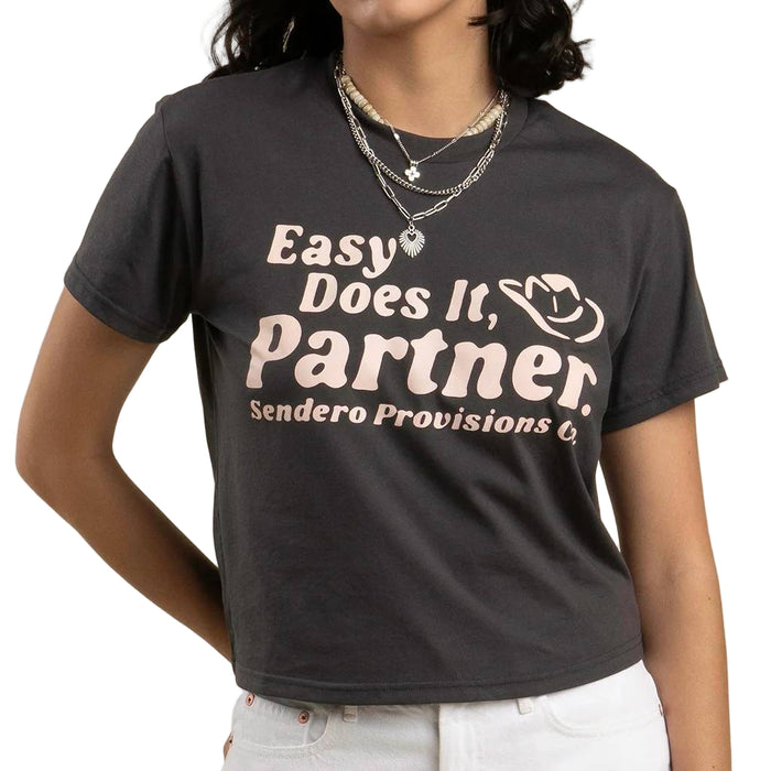 Sendero Provisions Women's Easy Does It Crop Tee