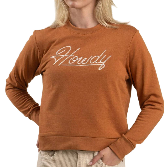 Sendero Provisions Women's Howdy Drop Shoulder Sweatshirt WOMEN - Clothing - Pullovers & Hoodies Sendero Provisions Co