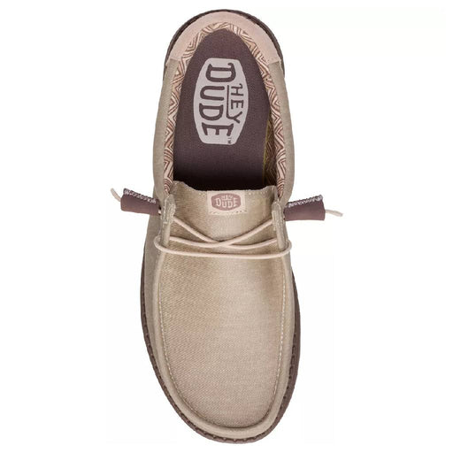 Hey Dude Wally Stretch Canvas Block - Crockery/Multi MEN - Footwear - Casual Shoes Hey Dude