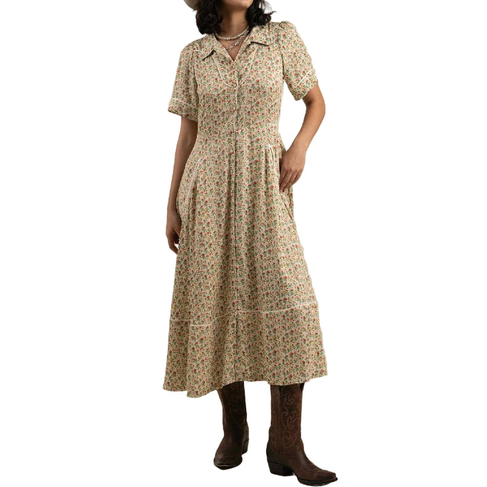 Sendero Provisions Women's La Dahlia Dress - Desert Rose/Cream WOMEN - Clothing - Dresses Sendero Provisions Co