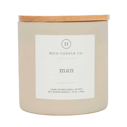 Hico Candle Co Man Candle HOME & GIFTS - Home Decor - Candles + Diffusers Hico Candle Co.