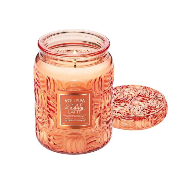 Voluspa Spiced Pumpkin Latte Large Jar