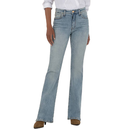 Kut Ana High Rise Fab Ab Braided Belt Loop Jean WOMEN - Clothing - Jeans Kut from the Kloth