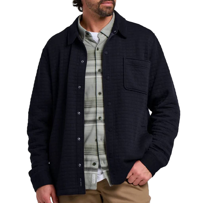 Free Fly Men's Downvalley Overshirt - Black