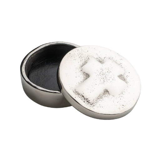 Jan Barboglio Nickle Plated Casa Blessing Box HOME & GIFTS - Home Decor - Decorative Accents Jan Barboglio By Blanca Santa