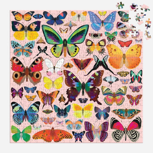 Brilliant Butterflies 500 Piece Family Puzzle HOME & GIFTS - Gifts Chronicle Books