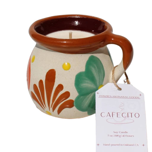 Cafecito Jarrito Candle - 7oz HOME & GIFTS - Home Decor - Candles + Diffusers Fonzie's Artisanal Goods