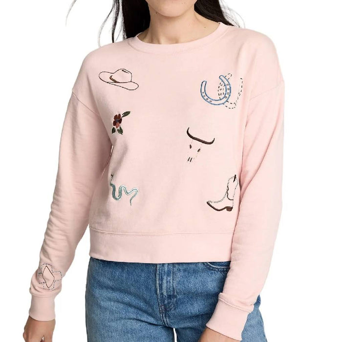 Pendleton French Terry Soft Rose Pullover