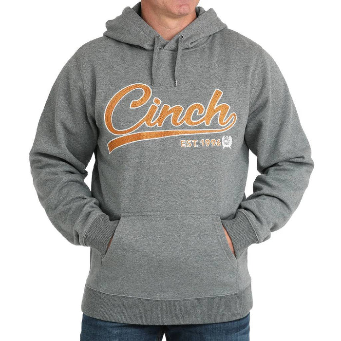 Cinch Men's Logo Hoodie - Gray
