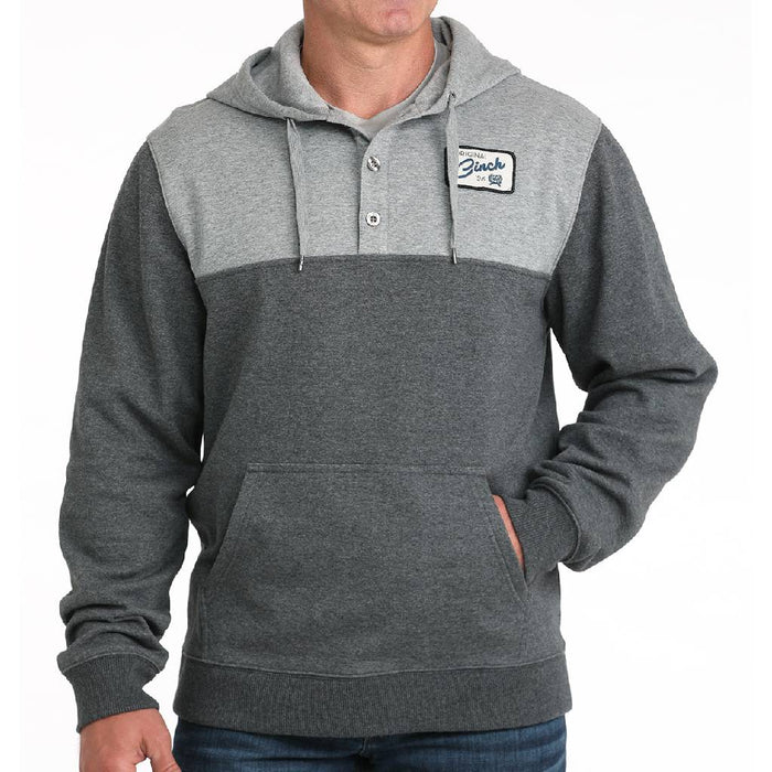 Cinch Men's Charcoal Pullover Hoodie