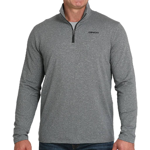 Cinch Men's 1/4 Zip Charcoal Pullover MEN - Clothing - Pullovers & Hoodies Cinch