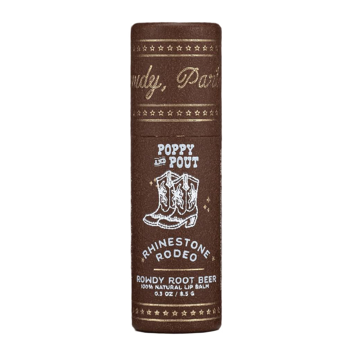 Rhineston Rodeo Rowdy Rootbeer Lip Balm