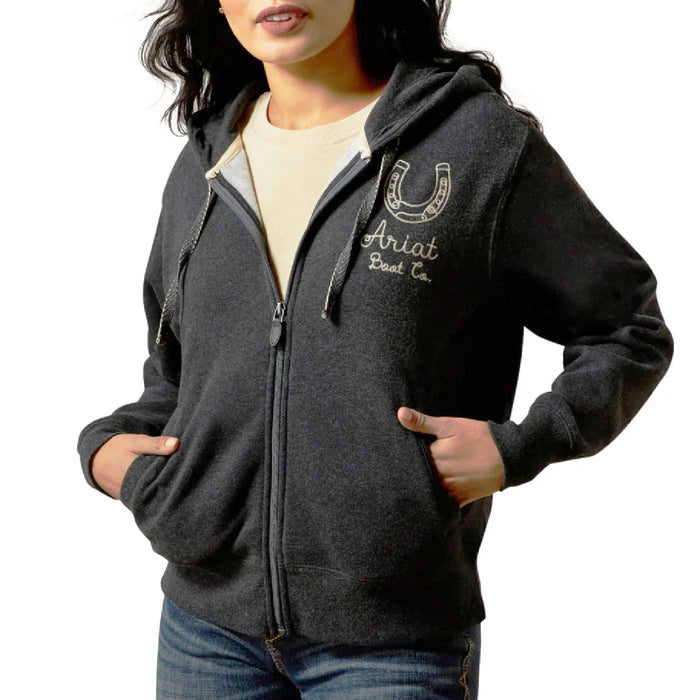 Ariat Women's Stitched Full Zip Hoodie WOMEN - Clothing - Pullovers & Hoodies Ariat Clothing