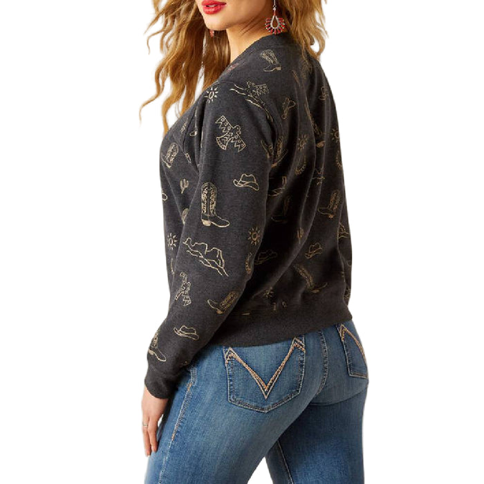 Ariat Women's Essential Crew Sweatshirt WOMEN - Clothing - Pullovers & Hoodies Ariat Clothing