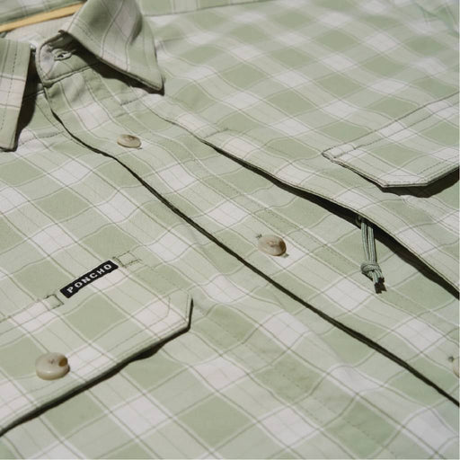 Poncho The Sapelo Original Shirt - Slim Fit MEN - Clothing - Shirts - Long Sleeve Poncho Outdoors