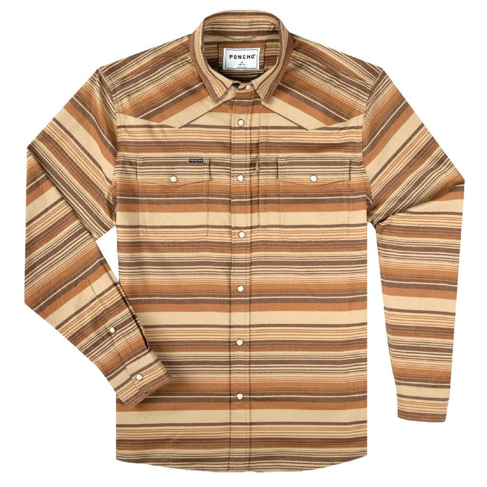 Poncho The Adobo Flannel Western Shirt MEN - Clothing - Shirts - Long Sleeve Poncho Outdoors