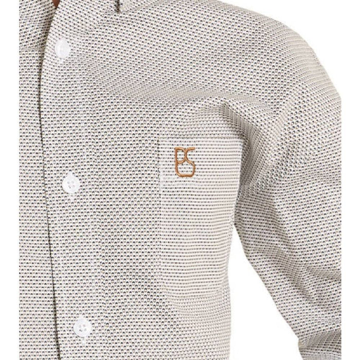 Panhandle Boy's Geo Print Button Shirt KIDS - Boys - Clothing - Shirts - Long Sleeve Shirts Panhandle