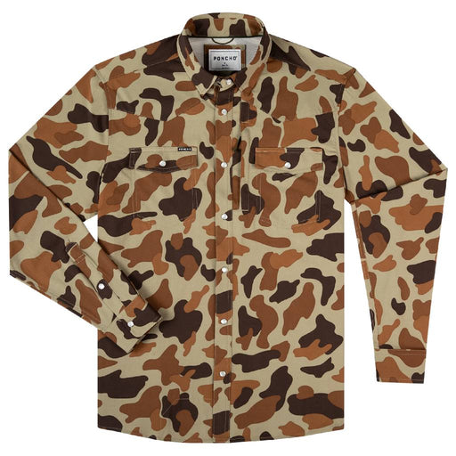 Poncho The White Wing Western Shirt - Slim Fit MEN - Clothing - Shirts - Long Sleeve Poncho Outdoors