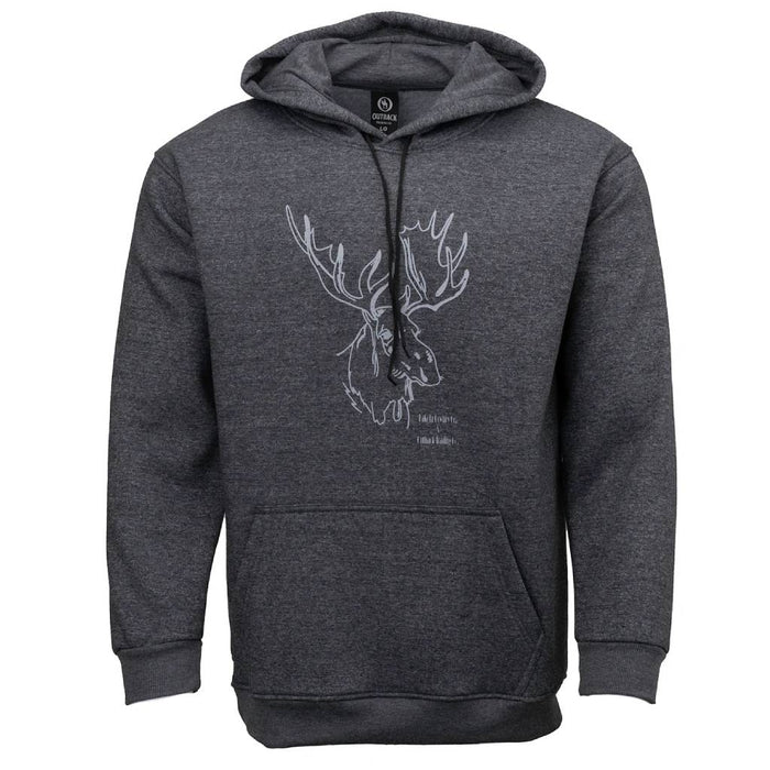 Outback Trading Men's Moose Hoodie MEN - Clothing - Pullovers & Hoodies Outback Trading Co