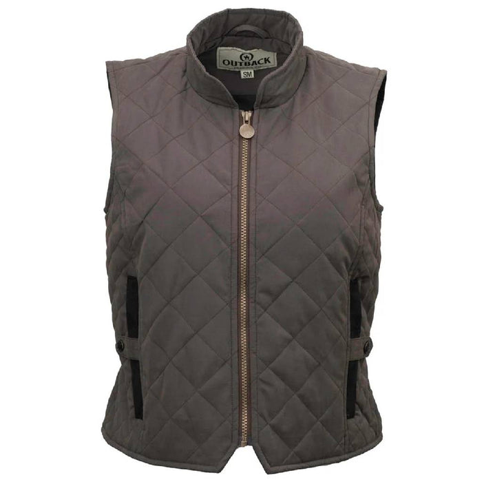 Outback Trading Women's Quilted Riding Vest