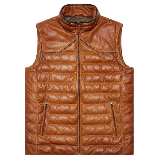 Texas Standard Maverick Leather Vest MEN - Clothing - Outerwear - Vests Texas Standard
