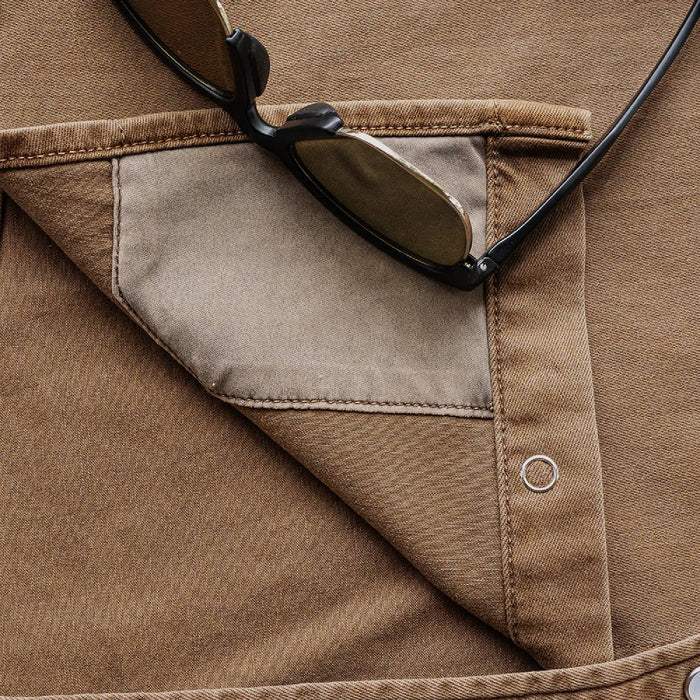 Poncho The Cotulla Western Denim Shirt MEN - Clothing - Shirts - Long Sleeve Poncho Outdoors