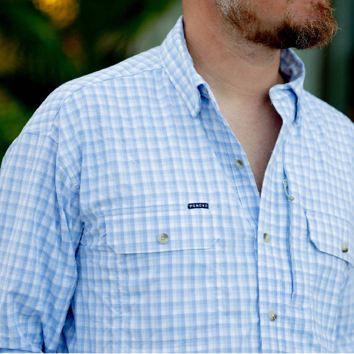 Poncho The Wahoo Original Shirt - Slim Fit MEN - Clothing - Shirts - Long Sleeve Poncho Outdoors