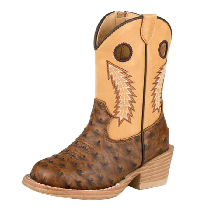 Roper Boy's Walker Bumps Brown Boot