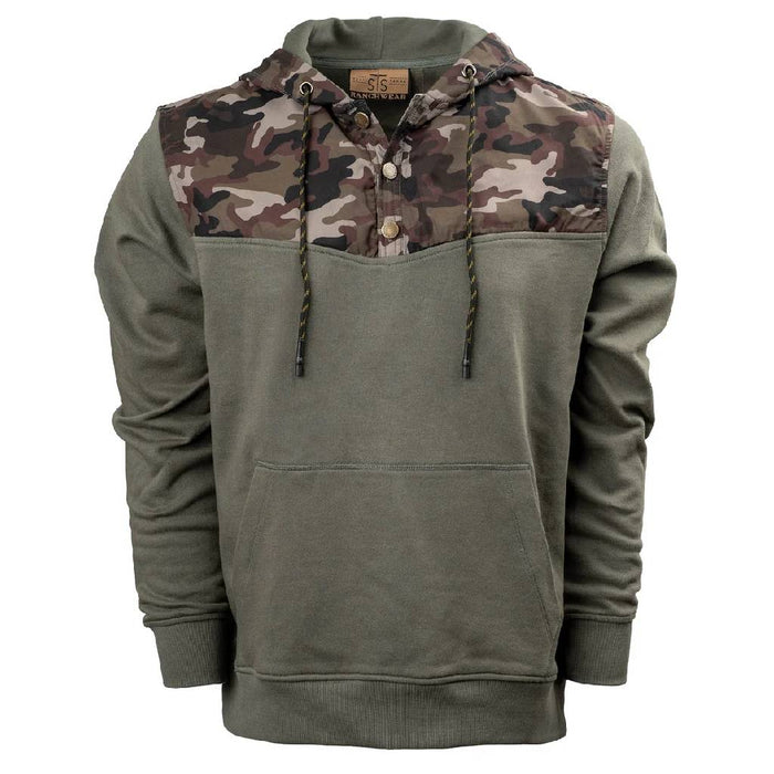 STS Ranchwear Men's Whit Hoodie