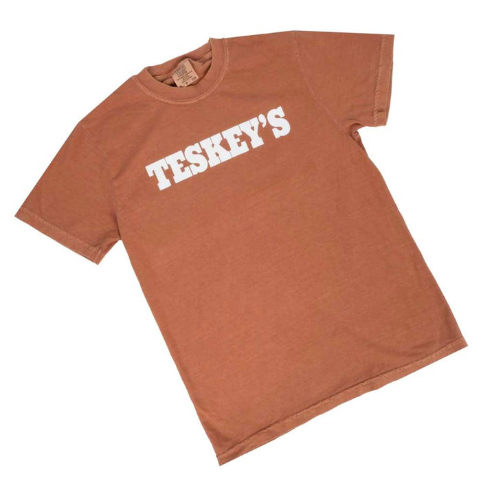 Teskey's Plain Logo Tee - Yam TESKEY'S GEAR - SS T-Shirts Teskey's