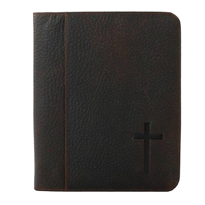 Nocona Brown Cross Bible Cover