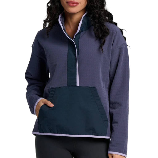 Free Fly Women's Gridback Fleece Snap Pullover - Dusk WOMEN - Clothing - Pullovers & Hoodies Free Fly Apparel