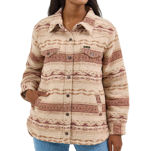 Wrangler Women's Quilt Lined Jacquard Shacket WOMEN - Clothing - Outerwear - Jackets Wrangler