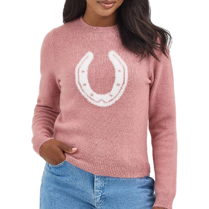 Wrangler Women's Retro Horseshoe Sweater