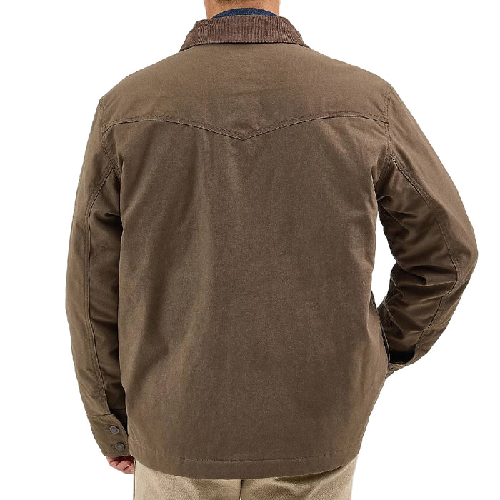Wrangler Men's Western Lined Waxed Canvas Barncoat MEN - Clothing - Outerwear - Jackets Wrangler
