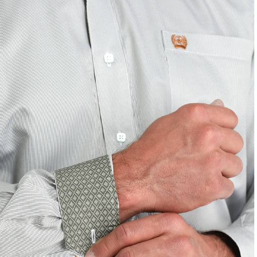 Cinch Men's Stripe Button Down Shirt MEN - Clothing - Shirts - Long Sleeve Cinch