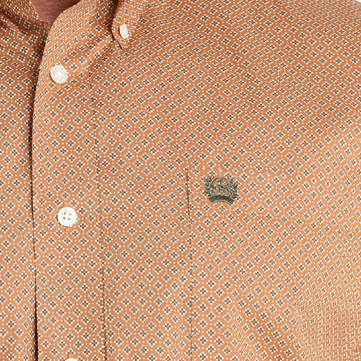 Cinch Men's Geo Print Button Down Shirt MEN - Clothing - Shirts - Long Sleeve Cinch