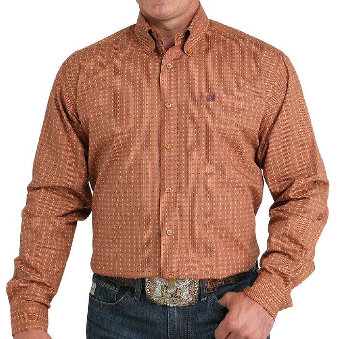 Cinch Men's Geo Print Button Down Shirt MEN - Clothing - Shirts - Long Sleeve Cinch